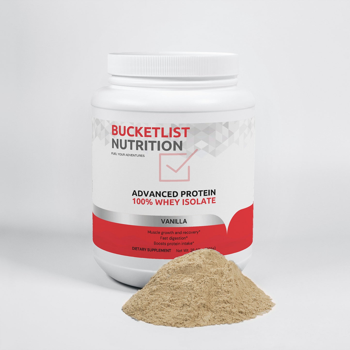 Advanced Protein 100% Whey Isolate (Vanilla)
