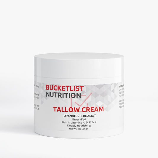 Tallow Cream Orange & Bergamot