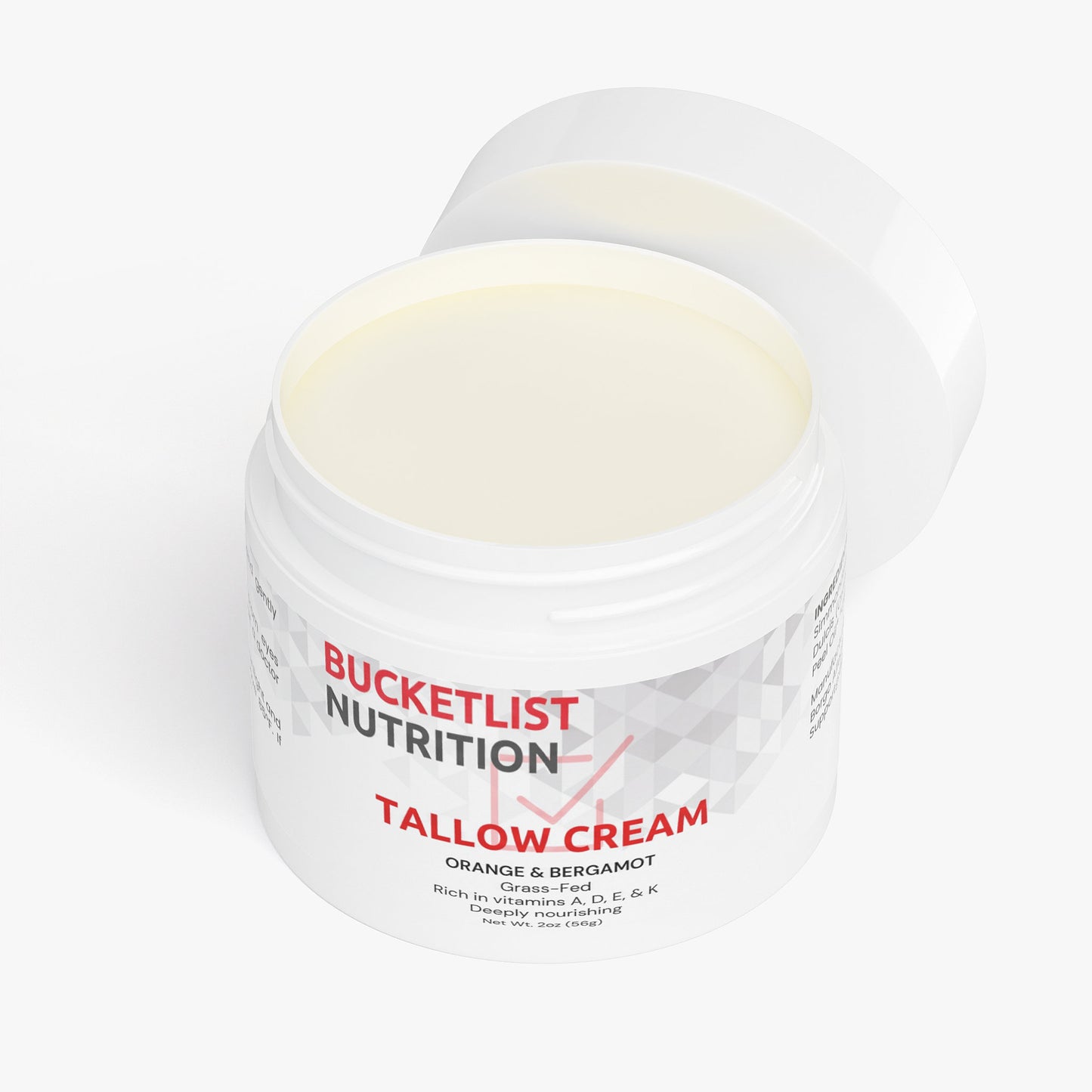 Tallow Cream Orange & Bergamot