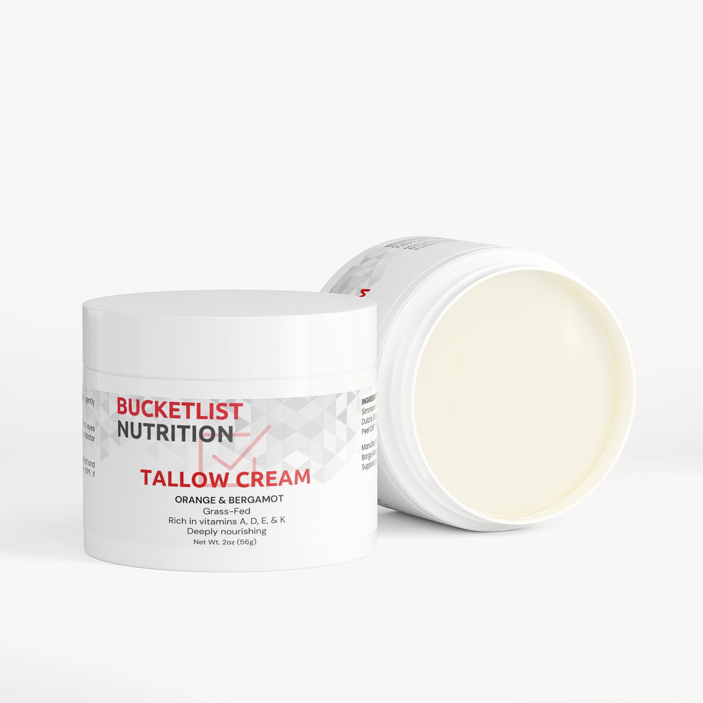 Tallow Cream Orange & Bergamot